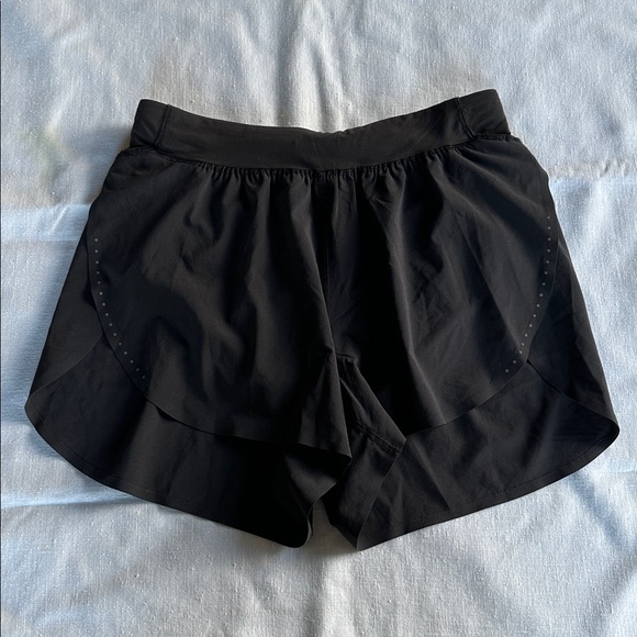Lululemon Fast and Free High-Rise Classic-Fit Split Short Black XS